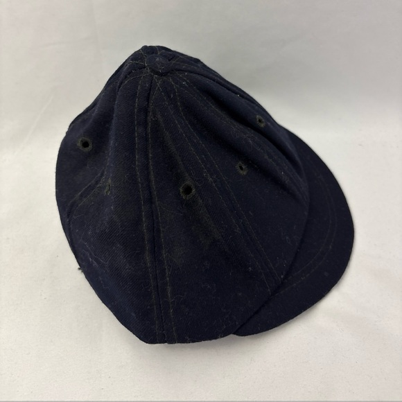 Vintage Funkap 100% Wool Cap 7 1/2 Black Hat Rare - Picture 8 of 8